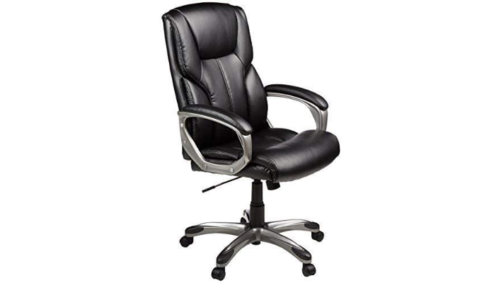 3.-AmazonBasics-High-Back-Adjustable-Office-Desk-Chair