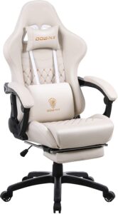 Dowinx Office Desk Chair with Massage Lumbar Support